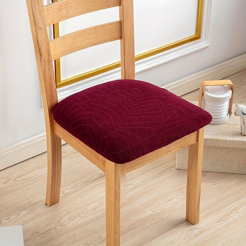 JACQURENEW - Stretch Fit Chair Covers for Elegant Dining Room Upgrade 13