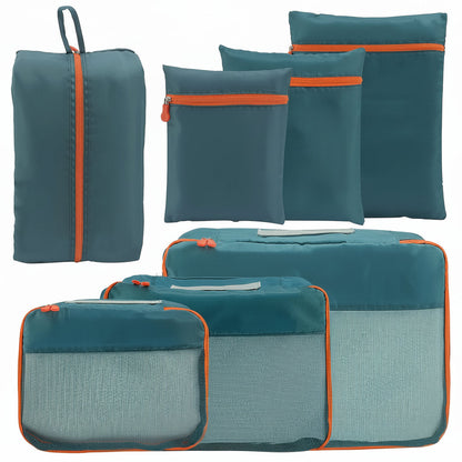 JOURNEASY - 7-Piece Packing Cubes Set for Travel Organization & Space-Saving 0