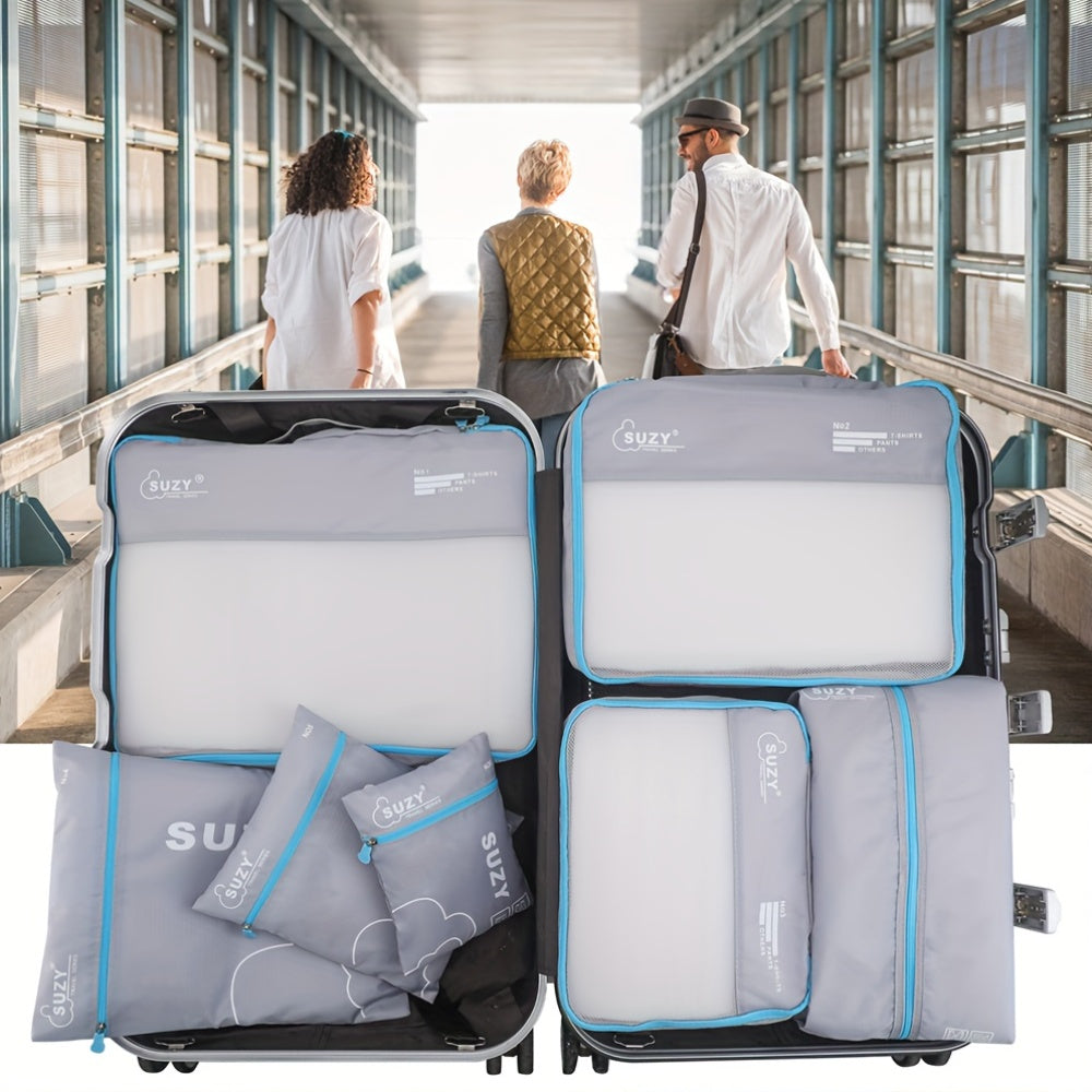 JOURNEASY - 7-Piece Packing Cubes Set for Travel Organization & Space-Saving 2