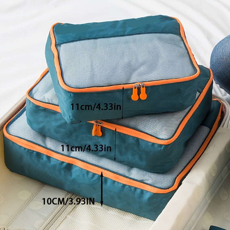 JOURNEASY - 7-Piece Packing Cubes Set for Travel Organization & Space-Saving 4
