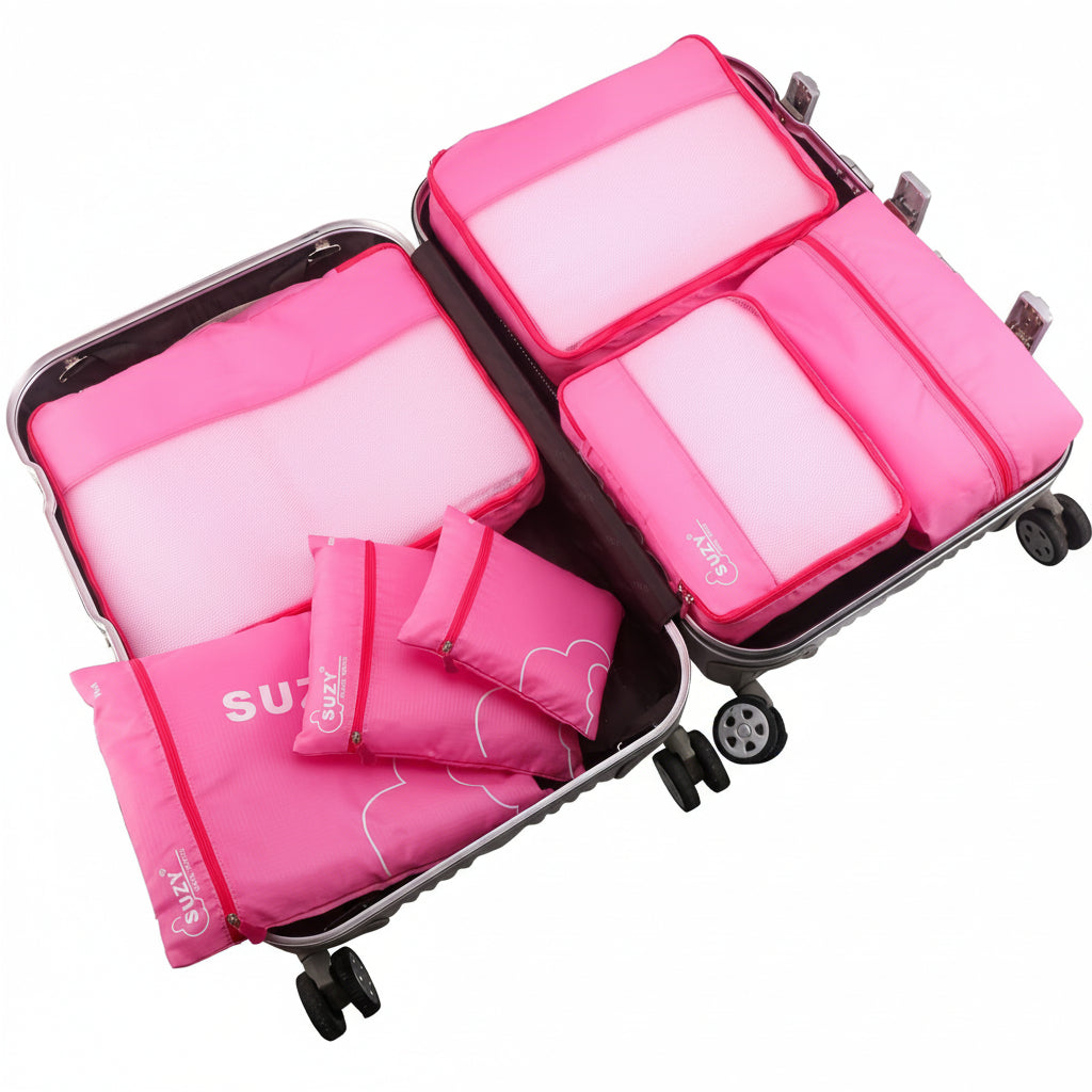 JOURNEASY - 7-Piece Packing Cubes Set for Travel Organization & Space-Saving 7