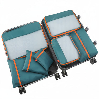 JOURNEASY - 7-Piece Packing Cubes Set for Travel Organization & Space-Saving 8