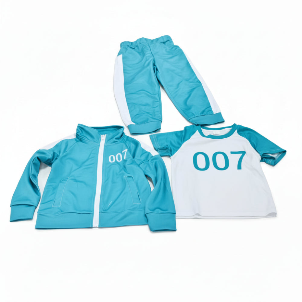PLAYTRACK – 3 Piece Costume Tracksuit Dress Up Outfit Set