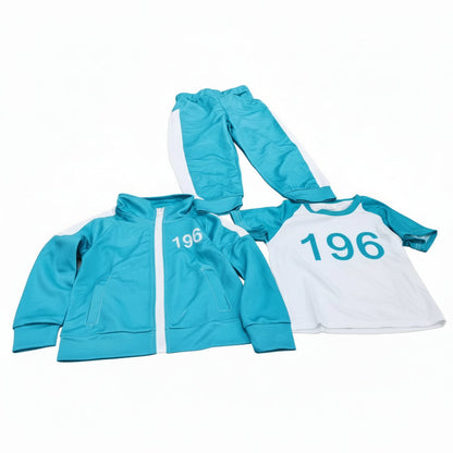 PLAYTRACK – 3 Piece Costume Tracksuit Dress Up Outfit Set