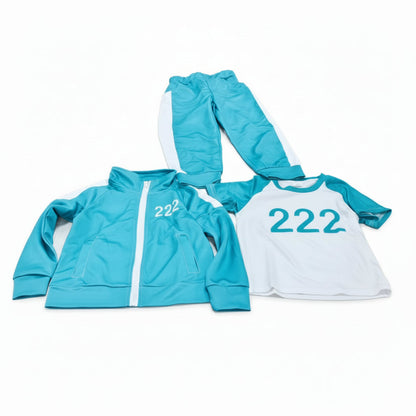 PLAYTRACK – 3 Piece Costume Tracksuit Dress Up Outfit Set