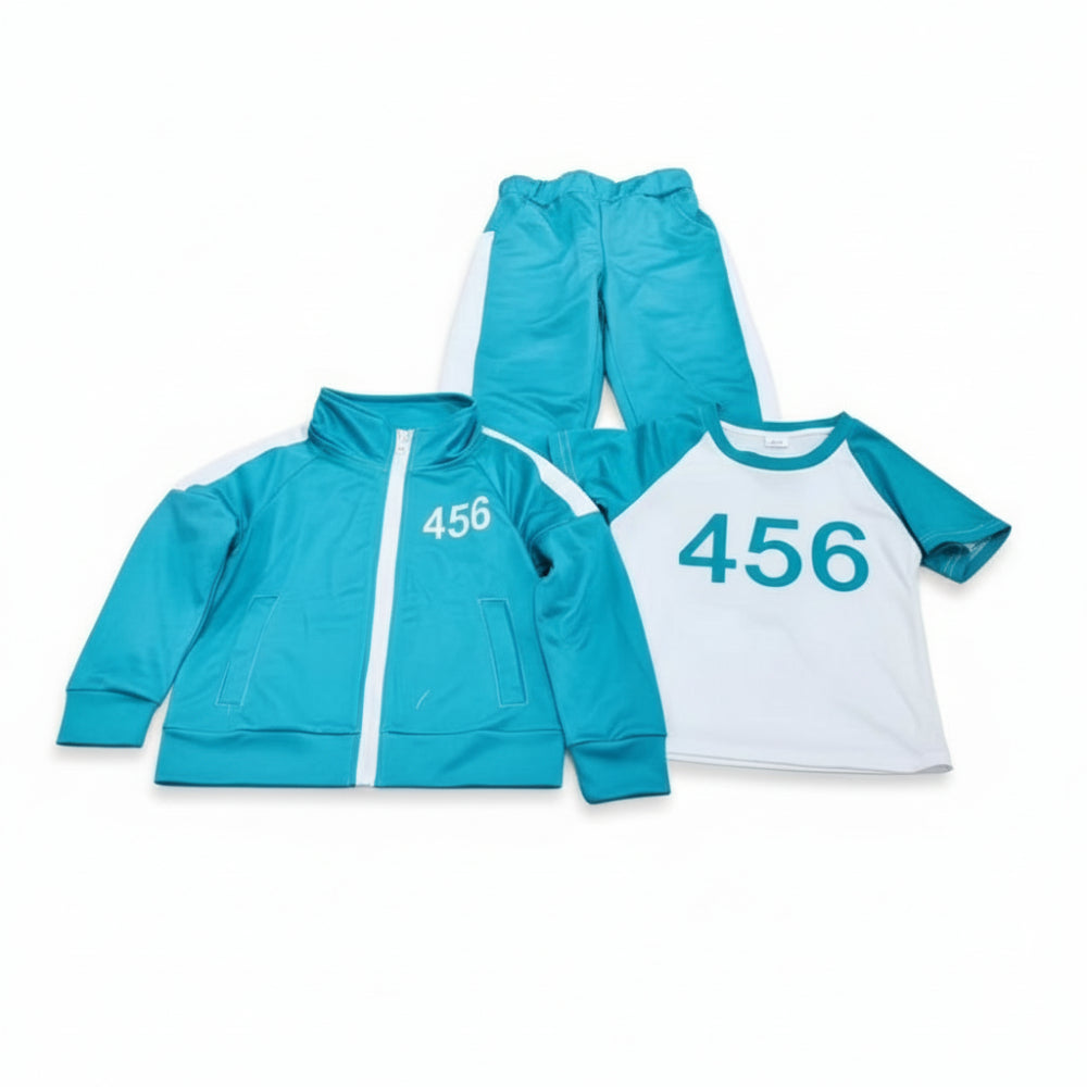 PLAYTRACK – 3 Piece Costume Tracksuit Dress Up Outfit Set