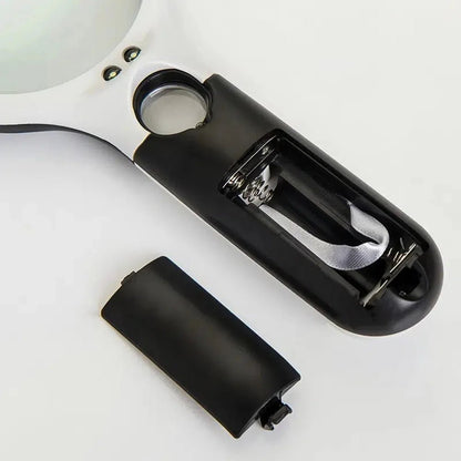 CLARISCOPE – 45x Handheld Magnifying Glass with LED Light for Precision Viewing