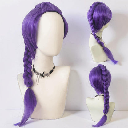WIGLORA – Cosplay Party Wig Set for Costume Dress Up