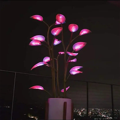 FLORALUME – Illuminated Decorative Plant with Programmable Light Modes