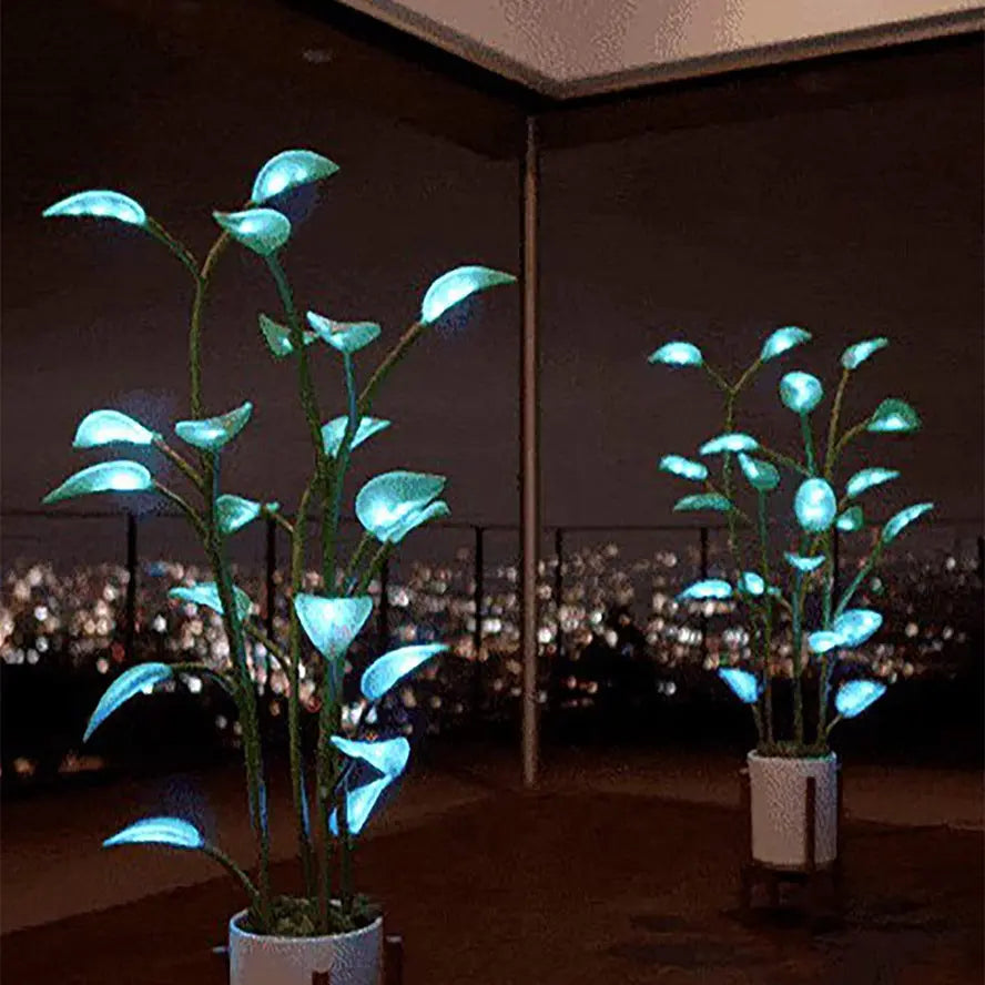 FLORALUME – Illuminated Decorative Plant with Programmable Light Modes