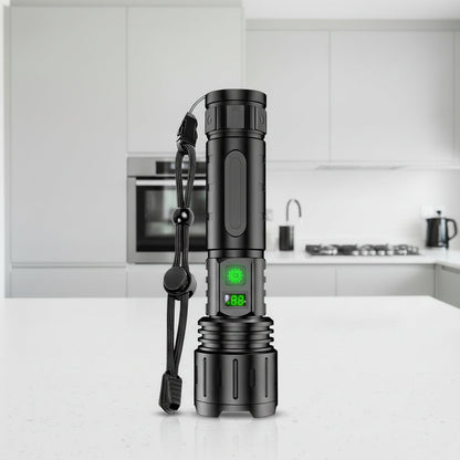 LUMINA TORCH - High-Output Tactical Flashlight with Rechargeable Battery & Power Bank Function 1