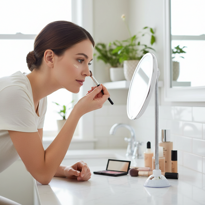 ZOOMORA – Wall Mounted Magnifying Mirror for Detailed Beauty Care