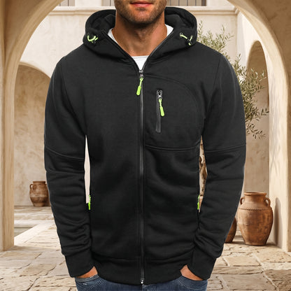 COZYTREK – Full-Zip Hoodie for Everyday Comfort and Active Wear