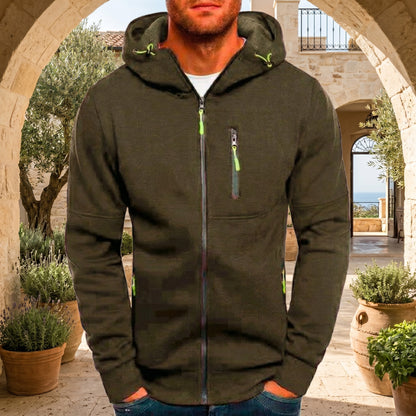 COZYTREK – Full-Zip Hoodie for Everyday Comfort and Active Wear