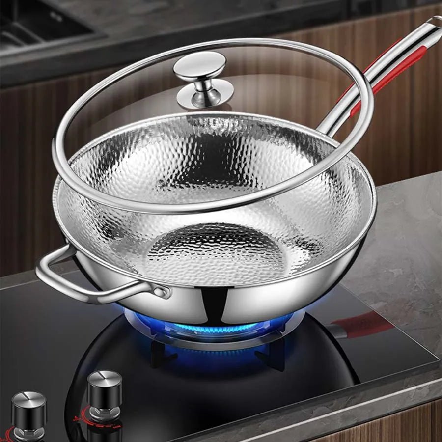 FLAREPAN – Premium wok with round bottom for precise and versatile cooking