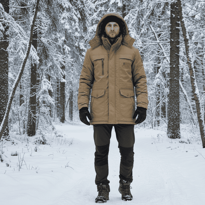 SNOWSHIELD – Insulated Winter Parka for Warmth and Cold-Weather Protection