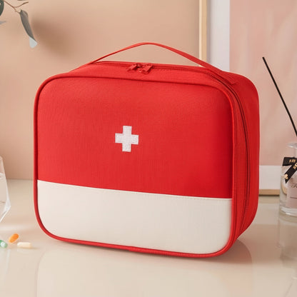 MediGuard - XL Portable First Aid Organizer with Multi-Compartment Design 0