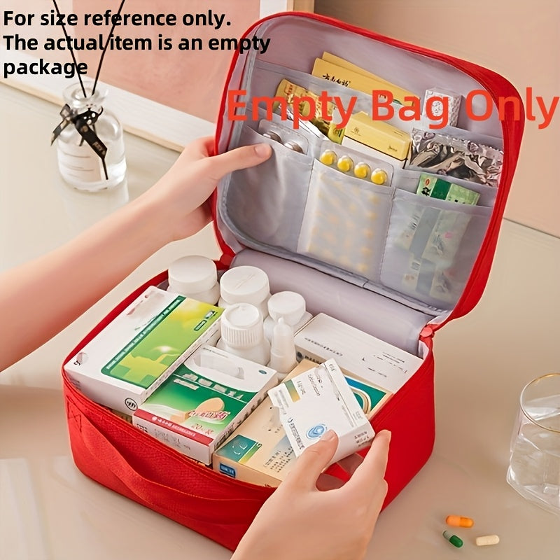 MediGuard - XL Portable First Aid Organizer with Multi-Compartment Design 3