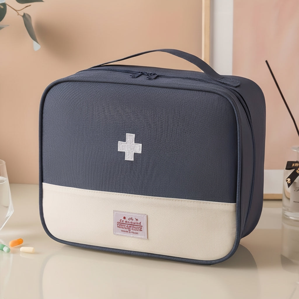 MediGuard - XL Portable First Aid Organizer with Multi-Compartment Design 7