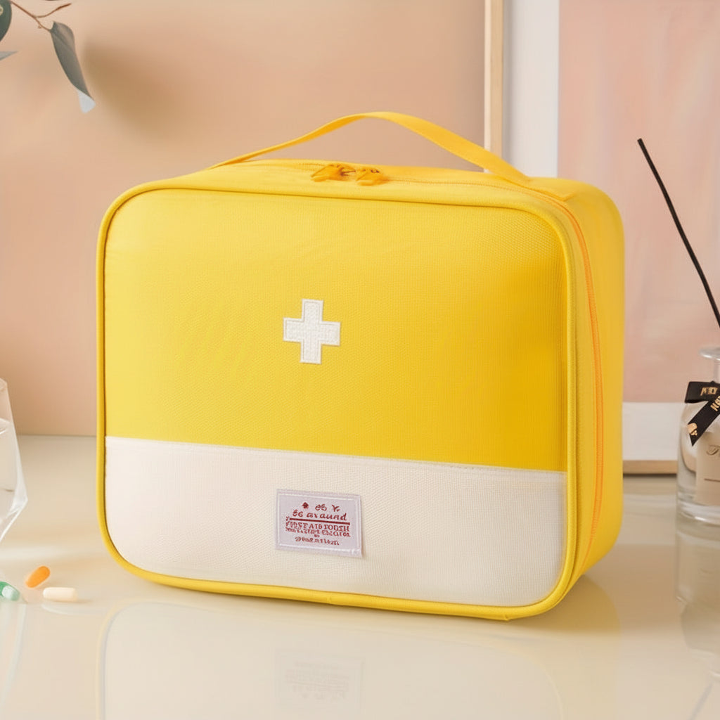 MediGuard - XL Portable First Aid Organizer with Multi-Compartment Design 8