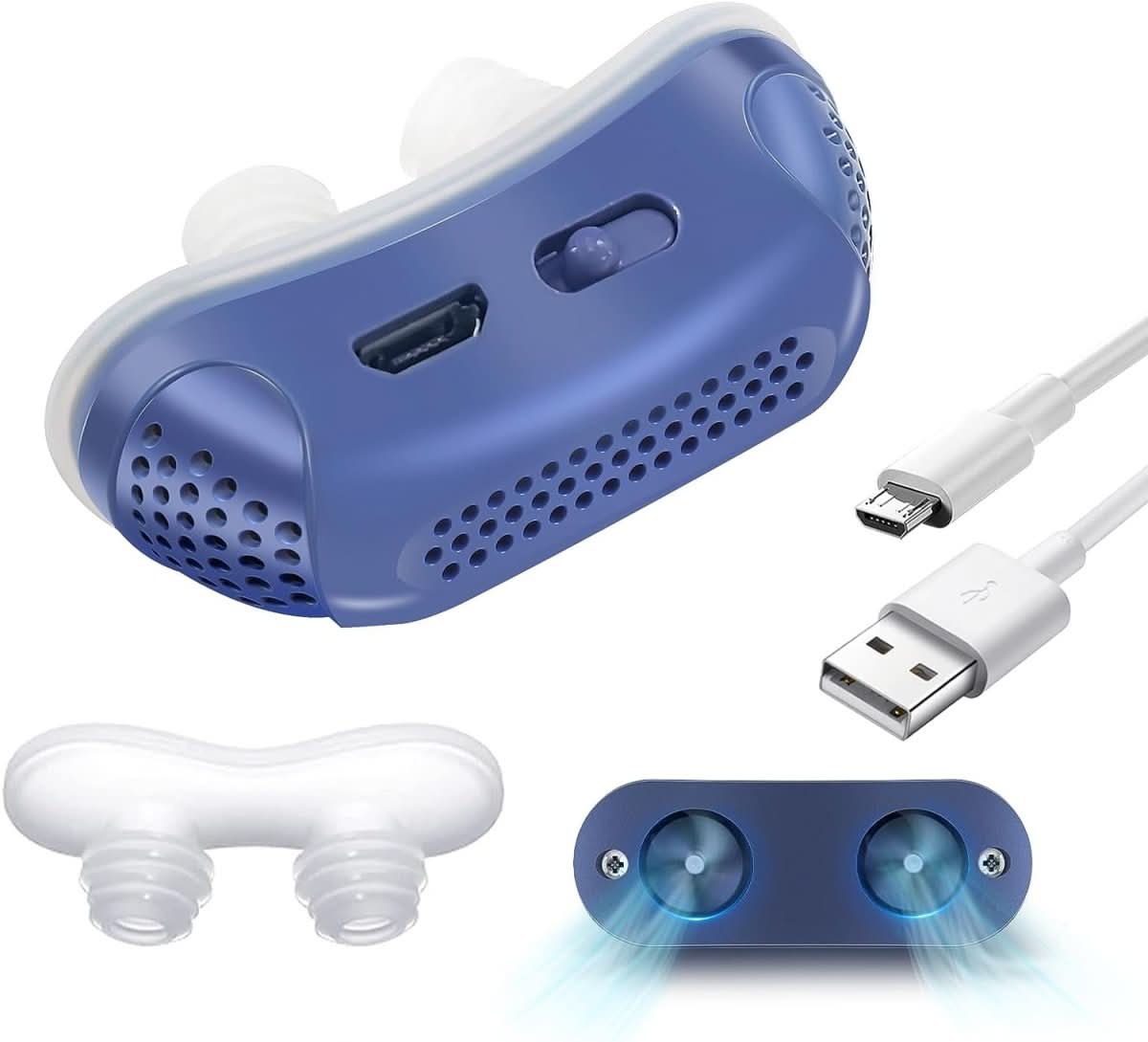 AIRSILENCE – Compact CPAP device for snoring & sleep apnea