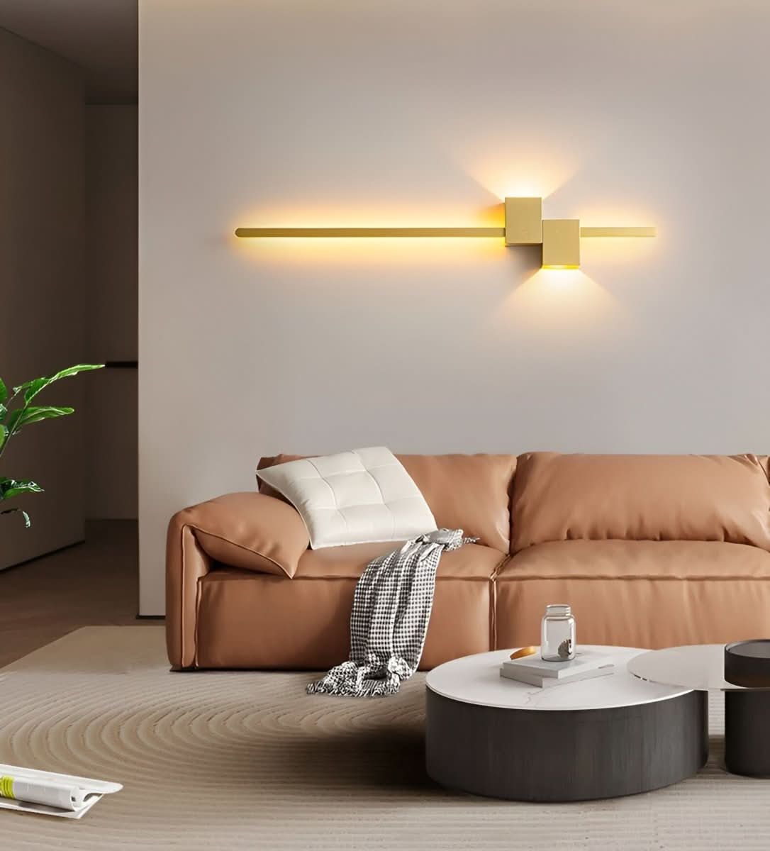 LINELUX – Minimalist LED wall lamp for modern ambience