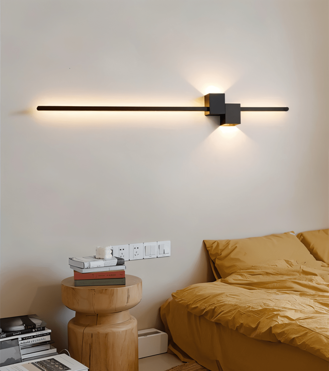 LINELUX – Minimalist LED wall lamp for modern ambience