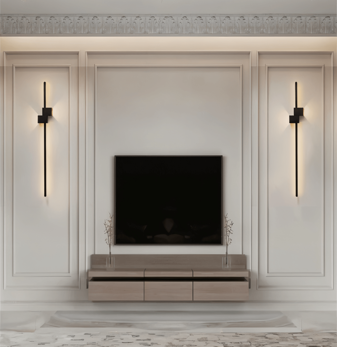 LINELUX – Minimalist LED wall lamp for modern ambience
