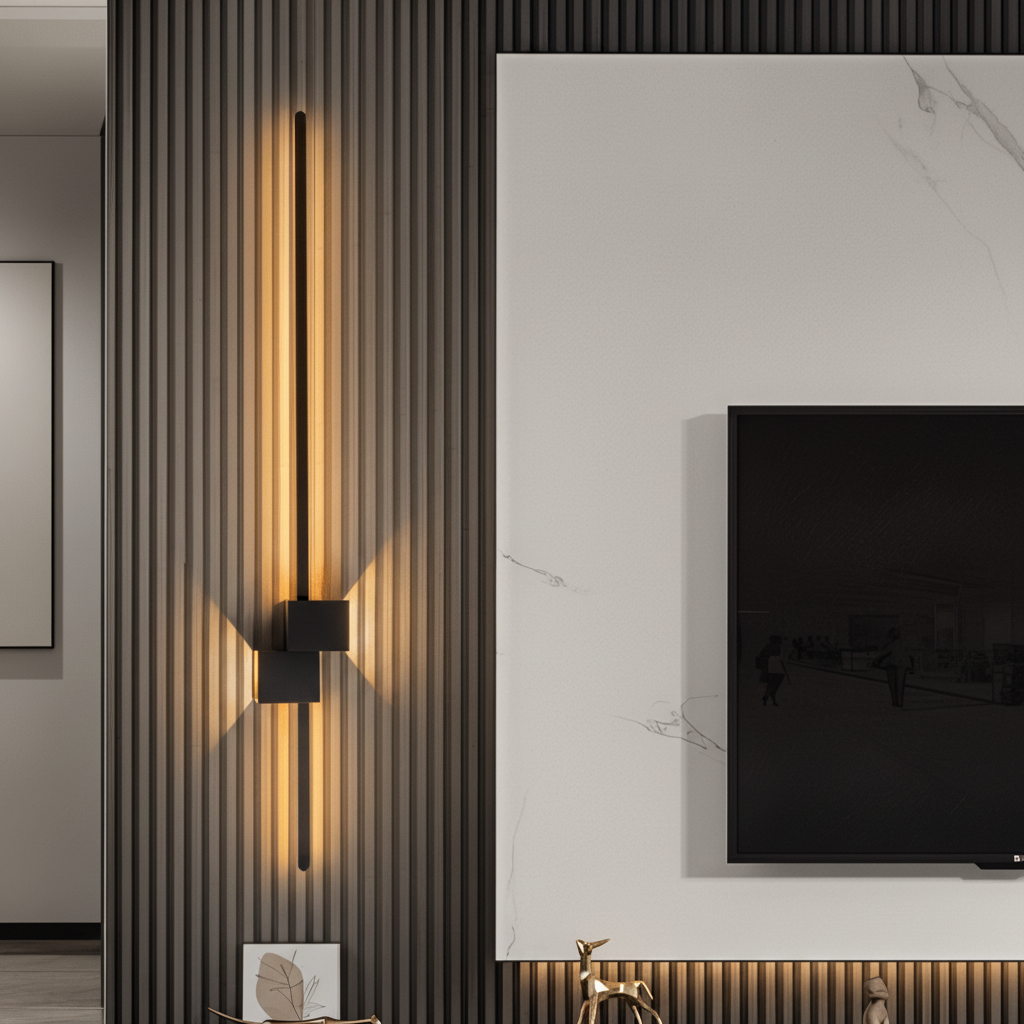 LINELUX – Minimalist LED wall lamp for modern ambience