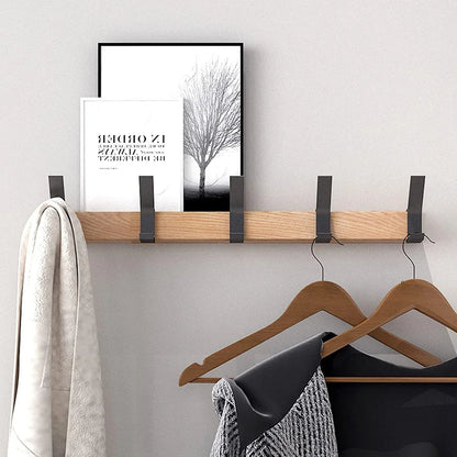 HOOKNEST – Wall Coat Rack with Adjustable Double Hooks
