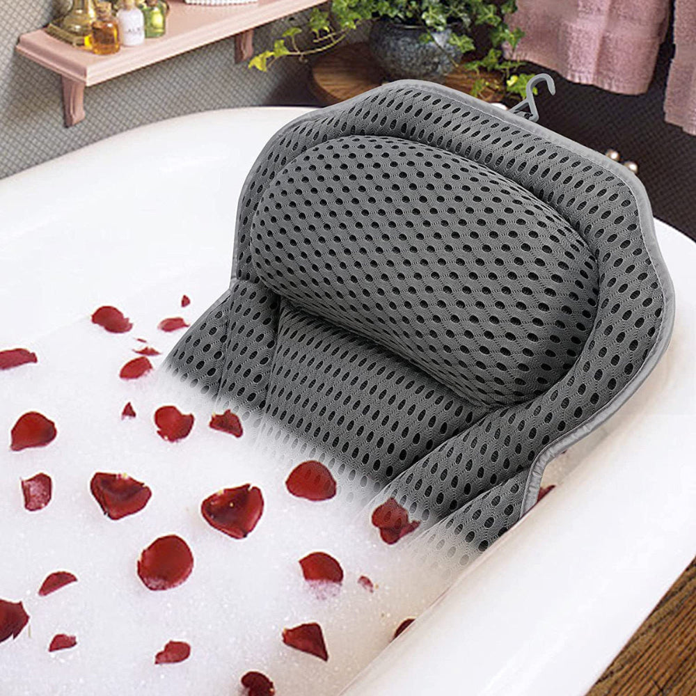 RELAXREST – Ergonomic Mesh Spa Bath Pillow