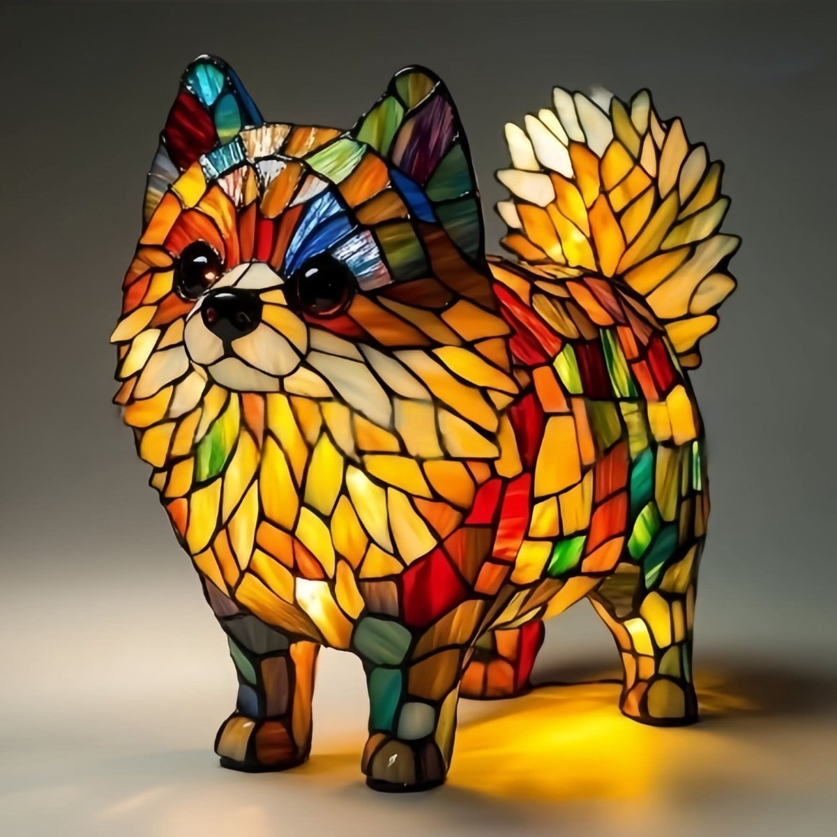 PUPGLOW - Artistic Dog Breed LED Night Lamp for Cozy Home Ambiance 10