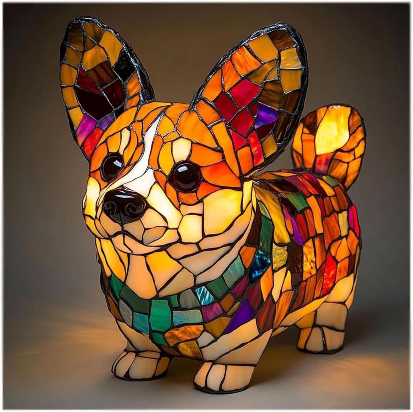 PUPGLOW - Artistic Dog Breed LED Night Lamp for Cozy Home Ambiance 11