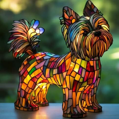 PUPGLOW - Artistic Dog Breed LED Night Lamp for Cozy Home Ambiance 12