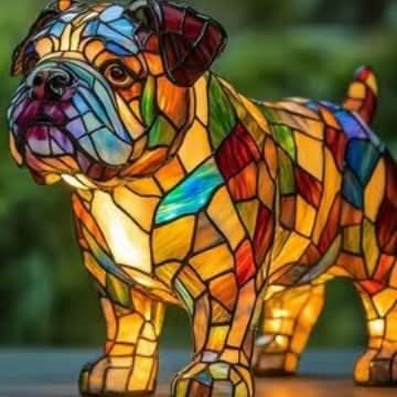 PUPGLOW - Artistic Dog Breed LED Night Lamp for Cozy Home Ambiance 19