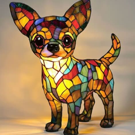 PUPGLOW - Artistic Dog Breed LED Night Lamp for Cozy Home Ambiance 23