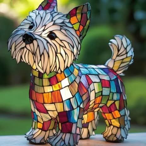 PUPGLOW - Artistic Dog Breed LED Night Lamp for Cozy Home Ambiance 28