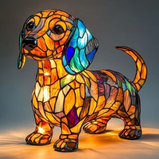 PUPGLOW - Artistic Dog Breed LED Night Lamp for Cozy Home Ambiance 29