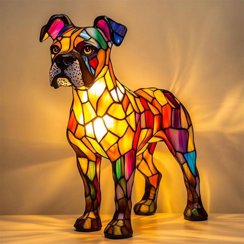 PUPGLOW - Artistic Dog Breed LED Night Lamp for Cozy Home Ambiance 6