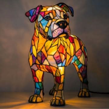 PUPGLOW - Artistic Dog Breed LED Night Lamp for Cozy Home Ambiance 8