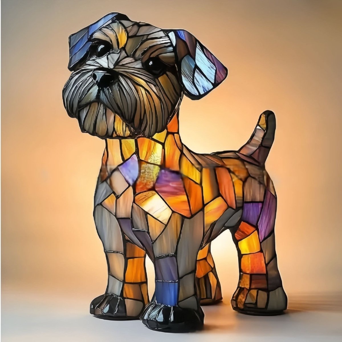 PUPGLOW - Artistic Dog Breed LED Night Lamp for Cozy Home Ambiance 9