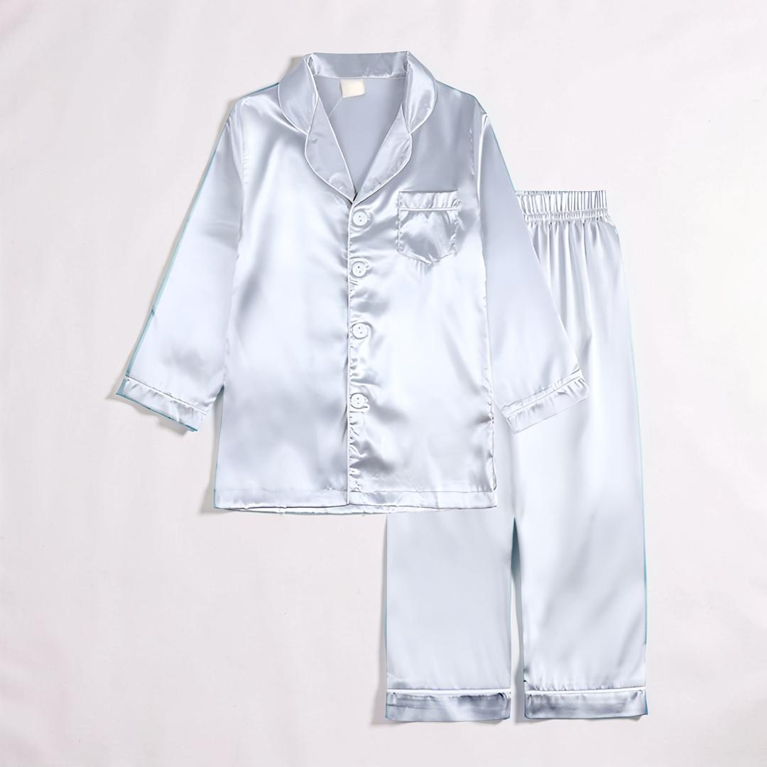 DREAMBUTTON – Kids Pajama Set with Button Front Design