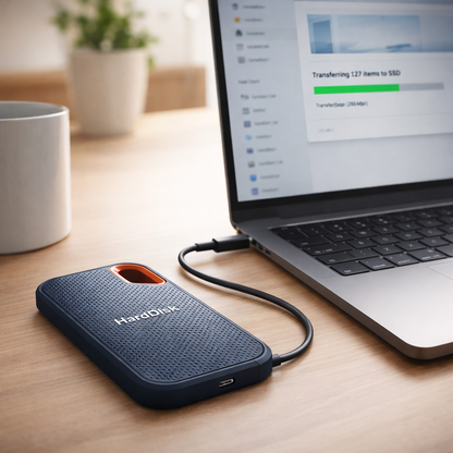 SPEEDCORE – External SSD for Ultra Fast Transfers and Digital Convenience