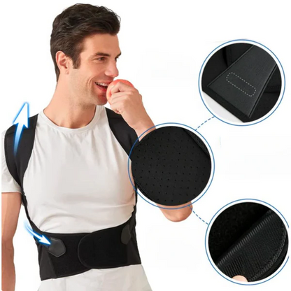 PostureLift - Adjustable Back Brace for Posture Correction and Support 3