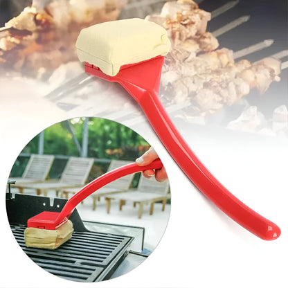 Premium Steam Grill Cleaner Brush - Non-Scratch BBQ Tool with Long Handle 1