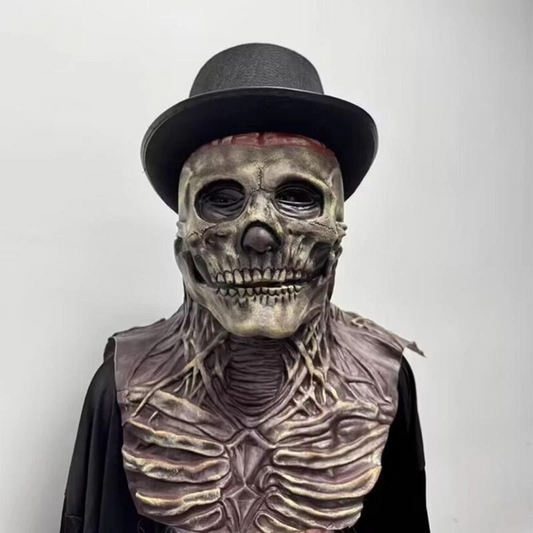 SKULLHAUNT – Horror Skull Mask Halloween Costume Face Cover