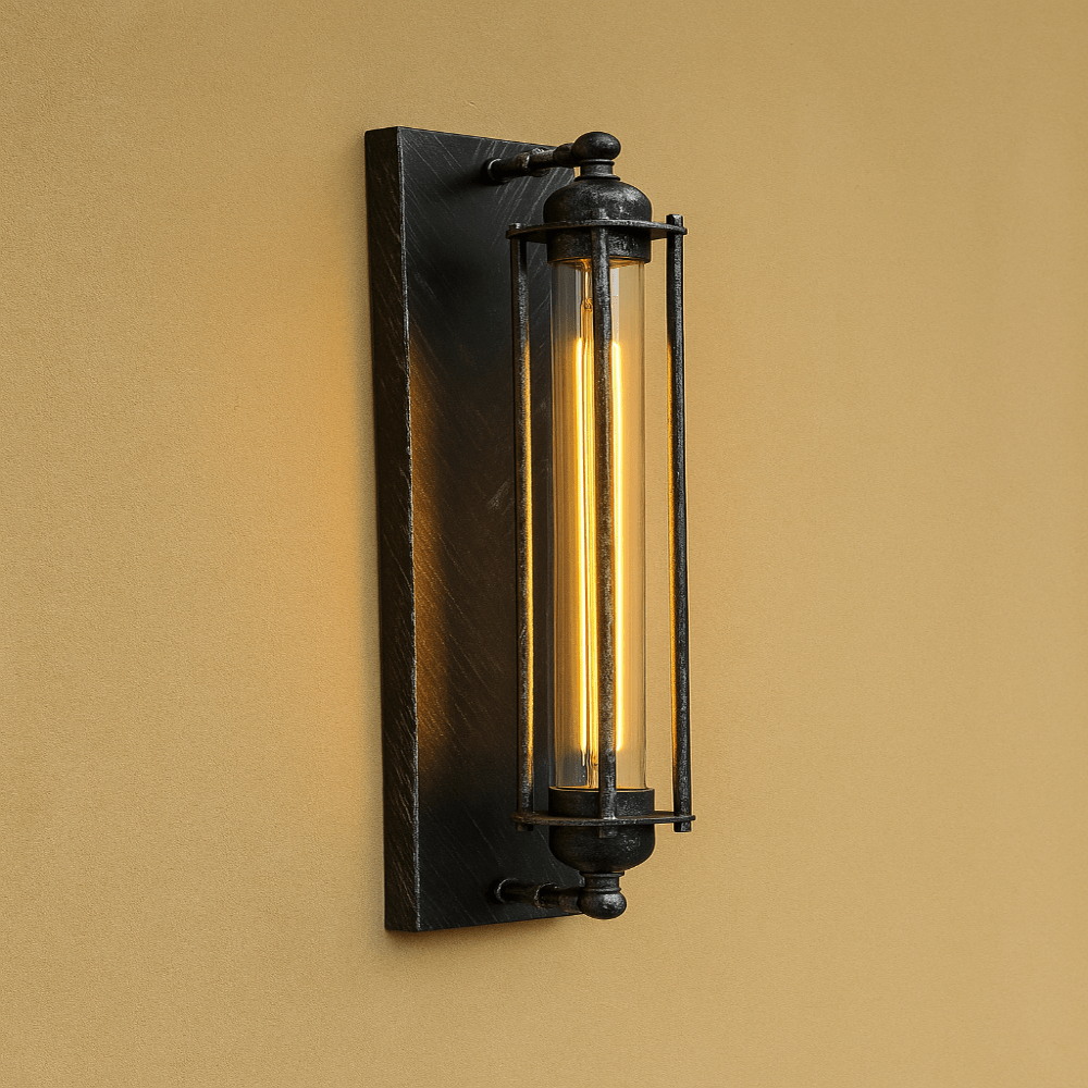 Regalight - Vintage LED Wall Light with Warm Glow & Classic Metal Design 0