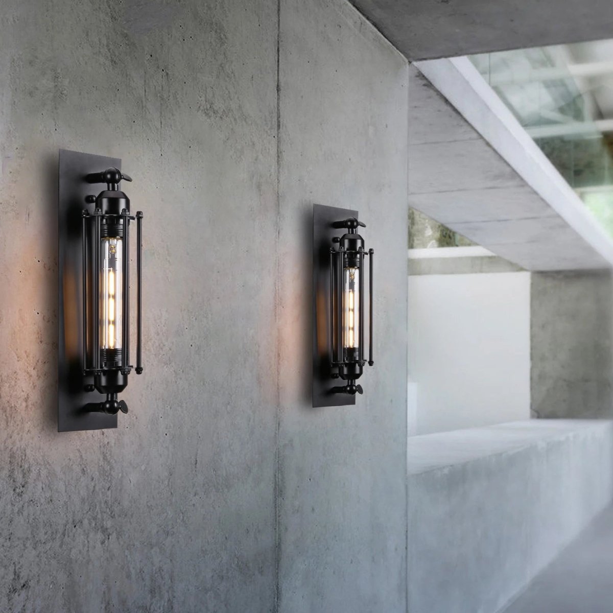Regalight - Vintage LED Wall Light with Warm Glow & Classic Metal Design 2
