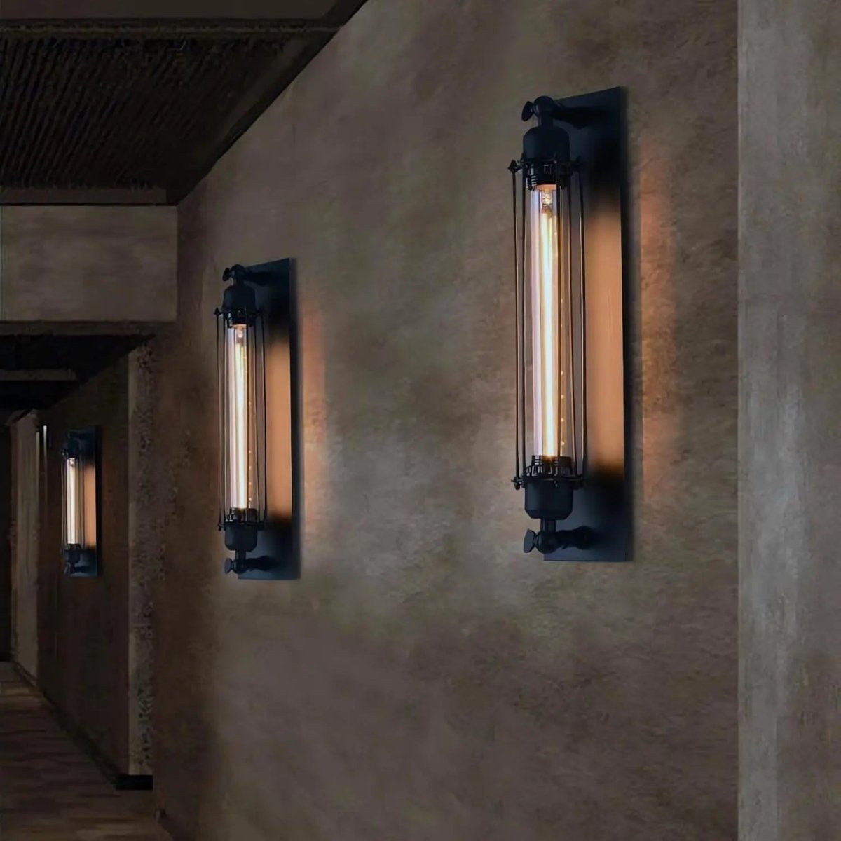 Regalight - Vintage LED Wall Light with Warm Glow & Classic Metal Design 3