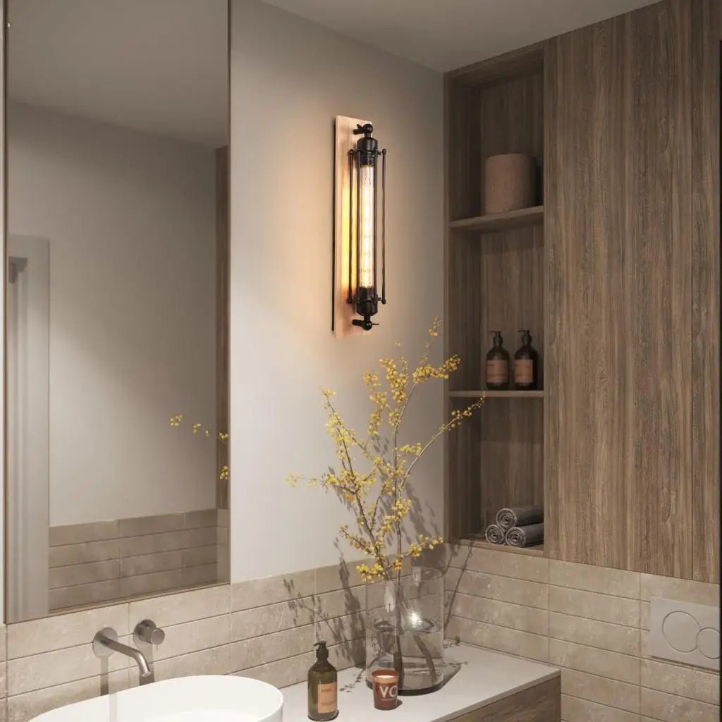 Regalight - Vintage LED Wall Light with Warm Glow & Classic Metal Design 5